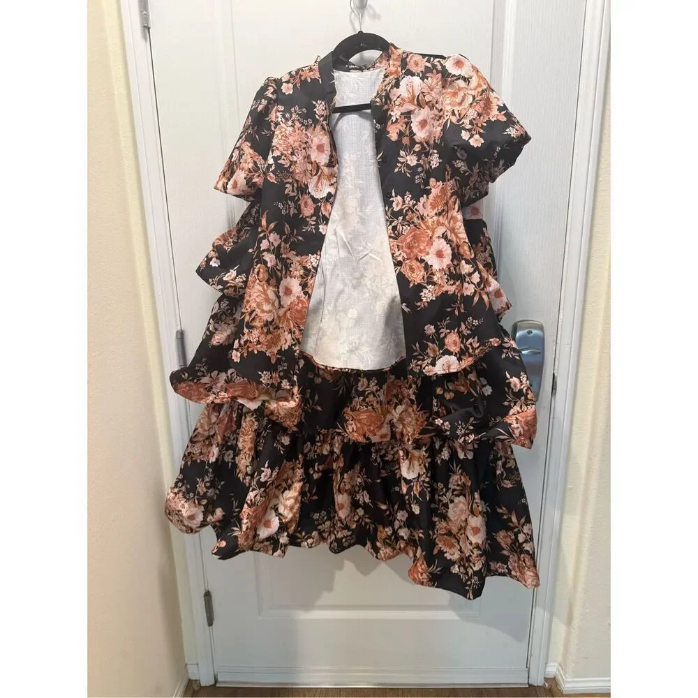AiNa Catalina Floral Blouse & FLORAL ZIMM Maxi SKIRT Set - size S - Picture 6 of 8